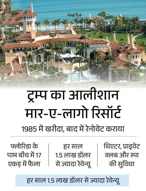 मार-ए-लागो रिसॉर्ट के बाहर सुरक्षा घेरा, सीक्रेट सर्विस की कार्रवाई के बाद का दृश्य