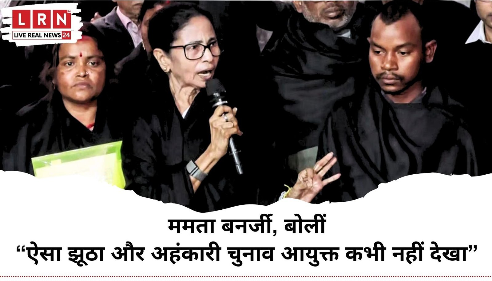 काली शॉल, तीखे तेवर और CEC से टकराव: SIR मुद्दे पर ममता बनर्जी की दिल्ली में खुली जंग