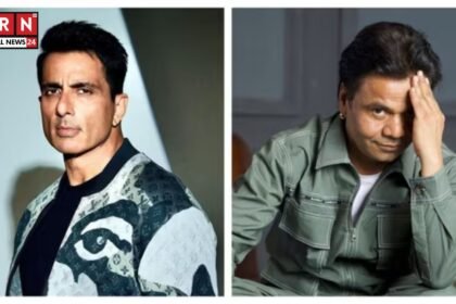 राजपाल यादव संकट में सोनू सूद की मदद दिखाती न्यूज़ इमेज