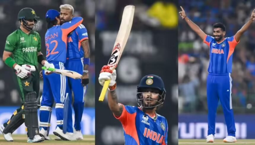 IND vs PAK मैच में भारत की जीत के बाद खिलाड़ियों का जश्न