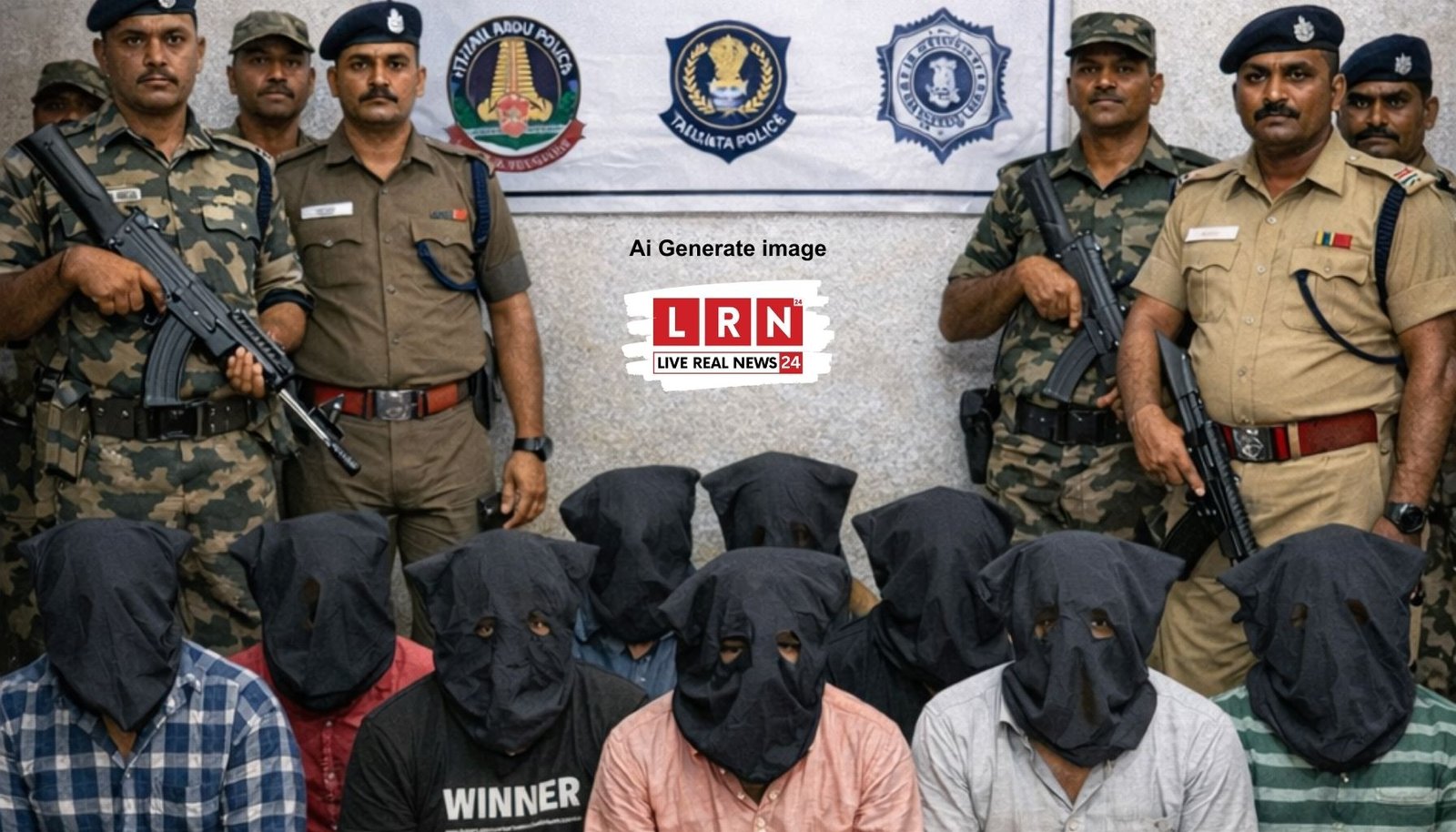 तमिलनाडु और पश्चिम बंगाल से गिरफ्तार 8 संदिग्धों को पेश करती दिल्ली पुलिस स्पेशल सेल की टीम