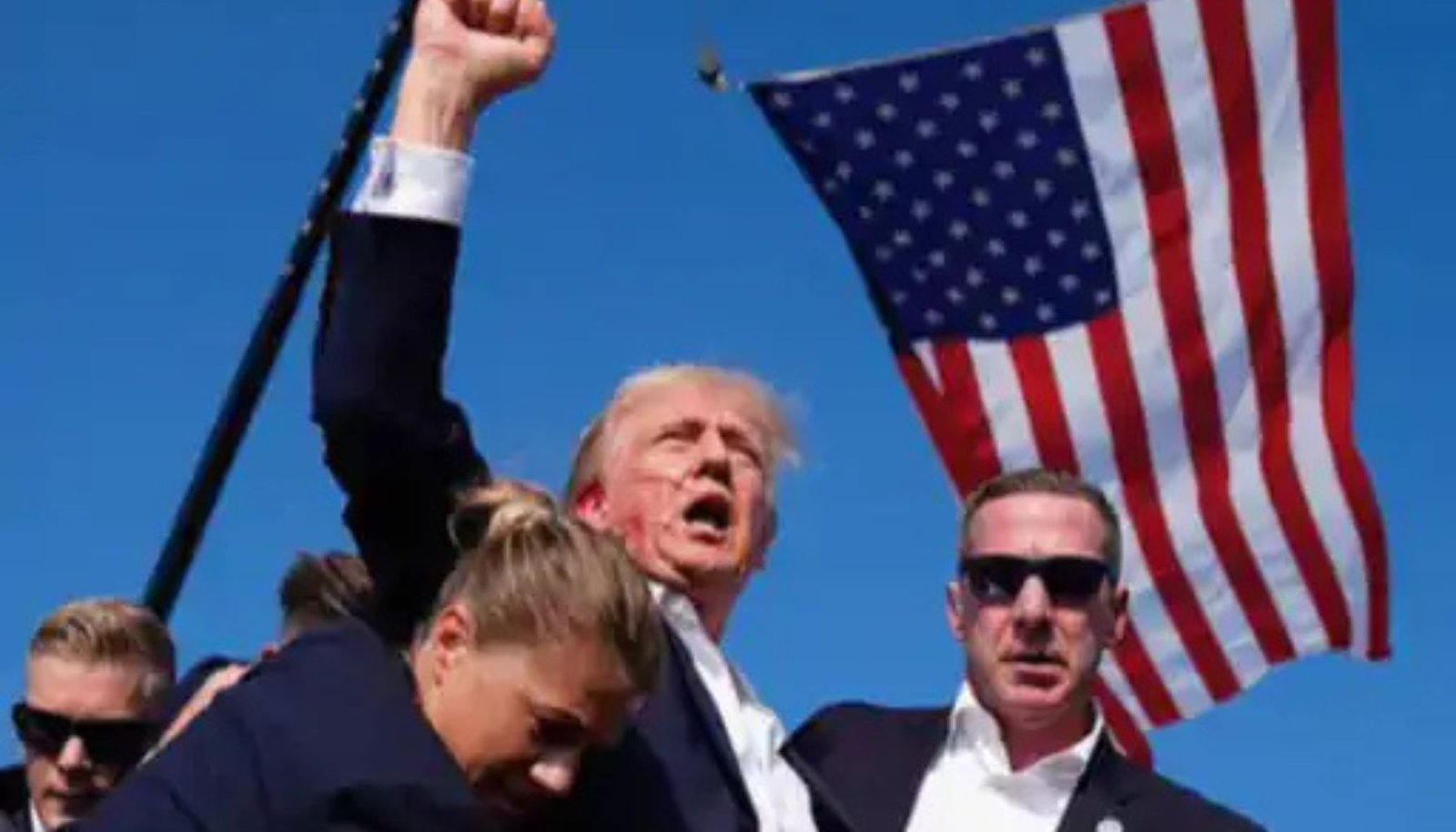 मार-ए-लागो रिसॉर्ट के बाहर सुरक्षा घेरा, सीक्रेट सर्विस की कार्रवाई के बाद का दृश्य