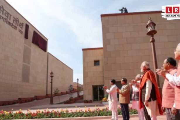 सेवा तीर्थ में आयोजित केंद्रीय कैबिनेट बैठक की तस्वीर