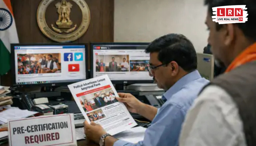 चुनावी विज्ञापन पर सख्ती! बिना सर्टिफिकेट सोशल मीडिया-टीवी पर एड नहीं, आयोग का बड़ा आदेश