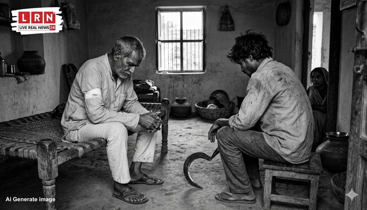लखनऊ में नशे ने रिश्ते तोड़े: शराब के लिए पैसे न मिलने पर बेटे ने पिता पर बांके से किया जानलेवा हमला