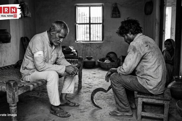 लखनऊ में नशे ने रिश्ते तोड़े: शराब के लिए पैसे न मिलने पर बेटे ने पिता पर बांके से किया जानलेवा हमला
