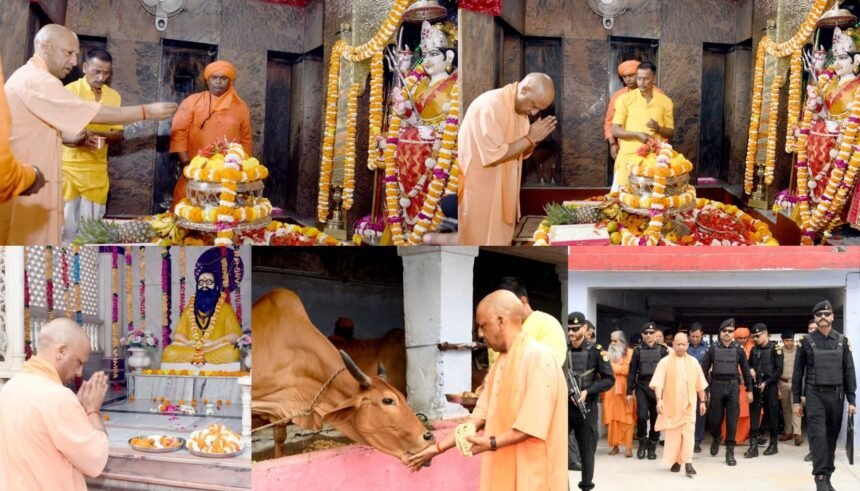 नवरात्रि से पहले मां पाटेश्वरी के दरबार पहुंचे CM योगी! आरती उतारकर मांगी प्रदेश की खुशहाली