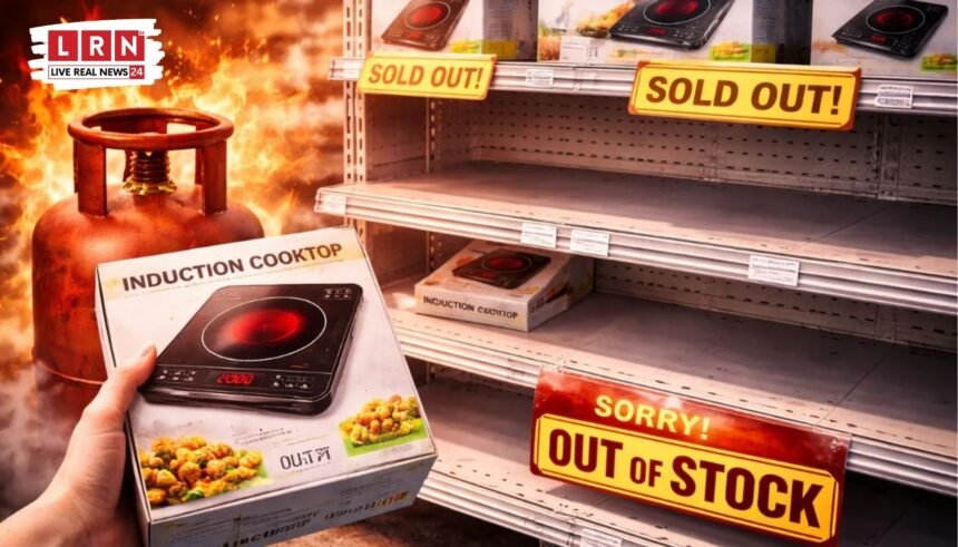 LPG संकट के डर से बदली रसोई की आदतें: इंडक्शन कुकटॉप की बिक्री 30 गुना बढ़ी, ई-कॉमर्स साइट्स पर स्टॉक खत्म