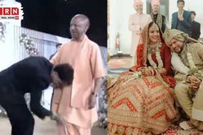 विंटेज Rolls-Royce में दुल्हन संग पहुंचे कुलदीप यादव! CM योगी के पैर छुए, अखिलेश ने लगाया गले—रिसेप्शन बना सितारों का मेला