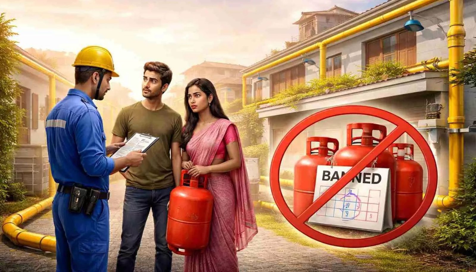 घर के पास PNG लाइन तो LPG खत्म! 3 महीने में कनेक्शन नहीं लिया तो बंद होगी सिलेंडर सप्लाई