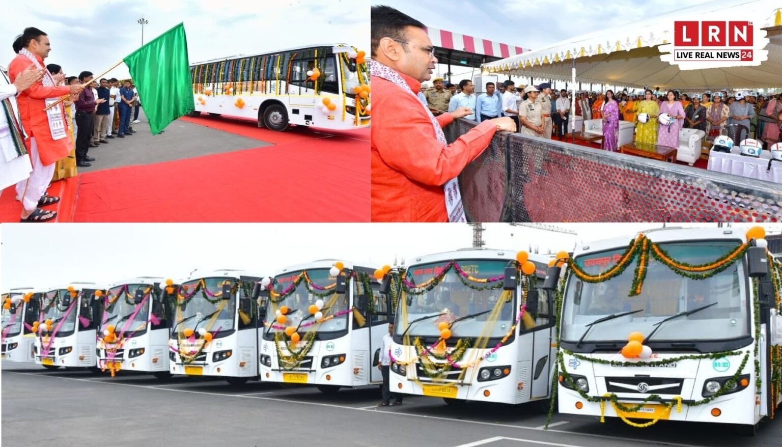 राजस्थान में परिवहन क्रांति की शुरुआत! CM भजनलाल शर्मा ने 207 नई बसों को दिखाई हरी झंडी