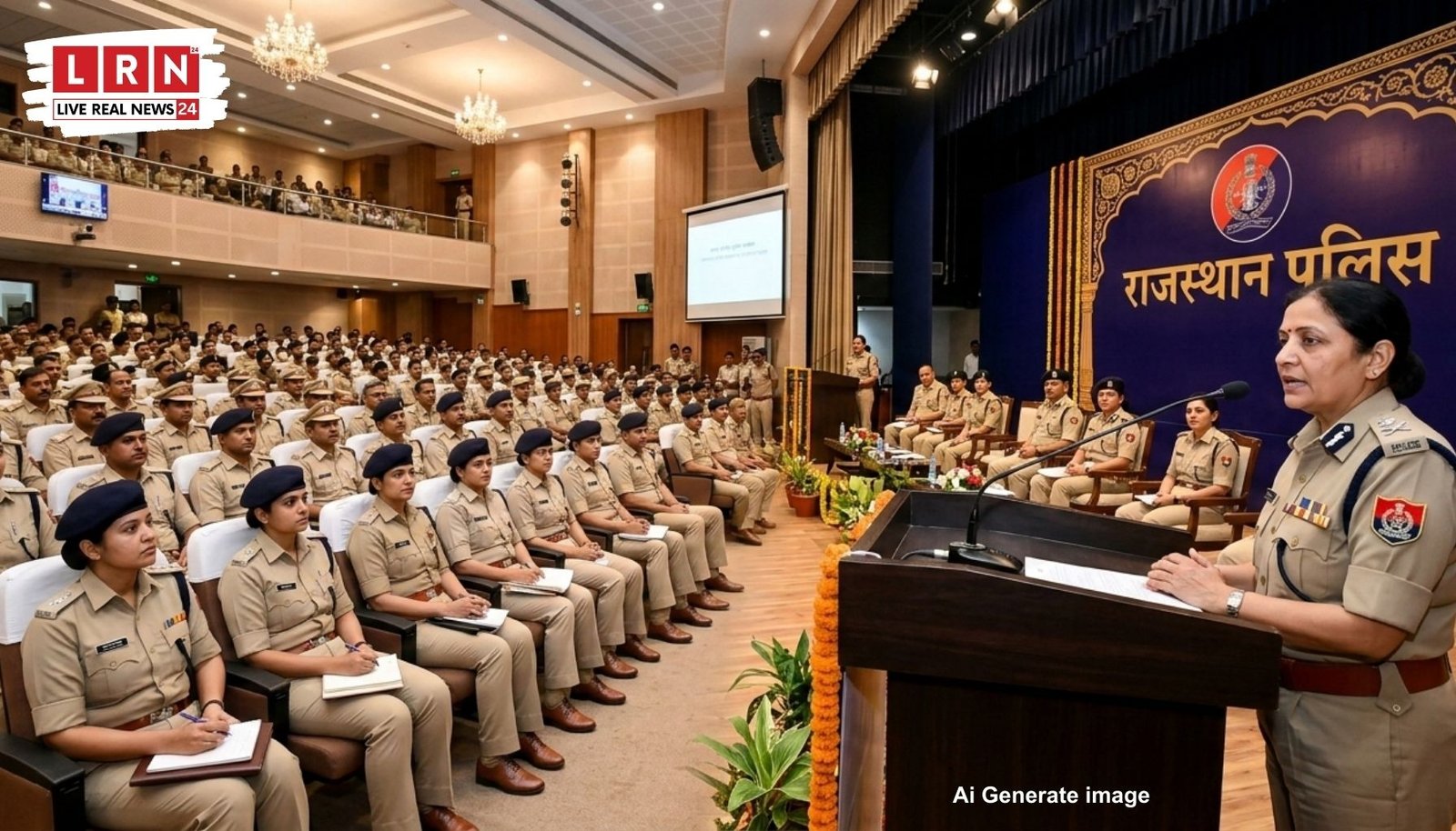 Rajasthan Police state level conference on women safety at HCM RIPA Jaipur