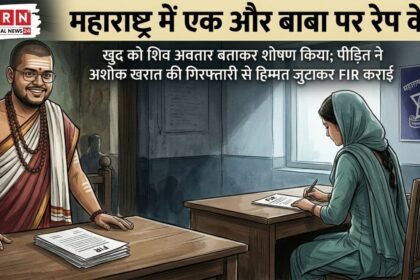 पालघर में स्वयंभू बाबा पर दर्ज रेप केस की जांच करती पुलिस