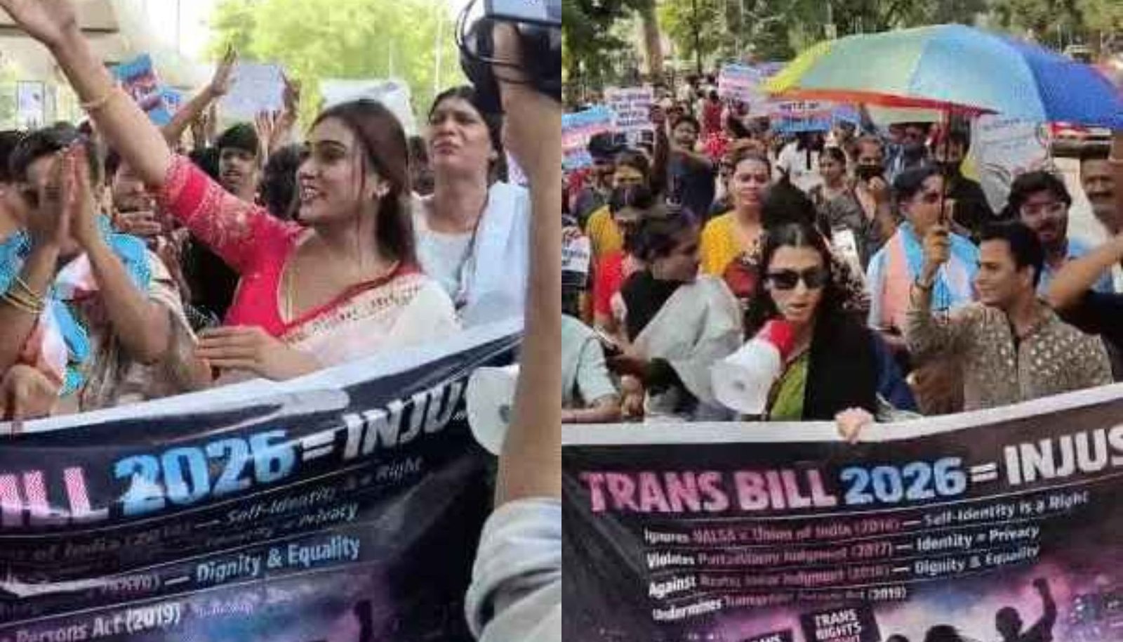 “मेरी बॉडी, मेरी मर्जी”: लखनऊ में LGBTQIA समुदाय का उबाल, ट्रांसजेंडर बिल-2026 के खिलाफ सड़कों पर उतरे सैकड़ों लोग