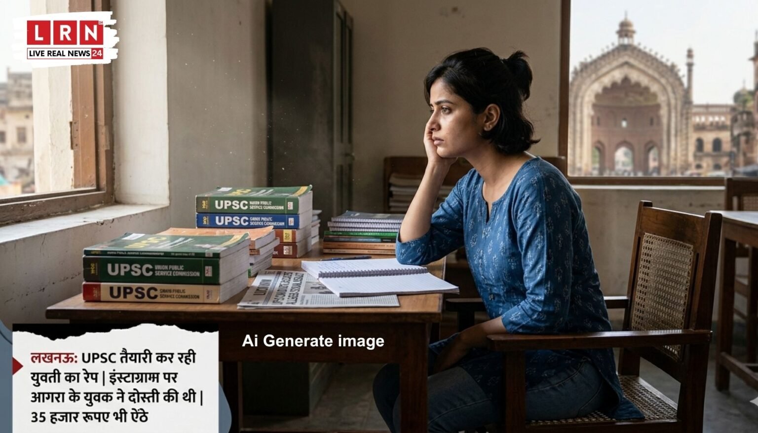 लखनऊ में UPSC छात्रा से इंस्टाग्राम ब्लैकमेल के बाद दुष्कर्म का मामला