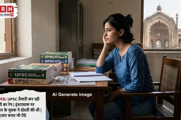 लखनऊ में UPSC छात्रा से इंस्टाग्राम ब्लैकमेल के बाद दुष्कर्म का मामला