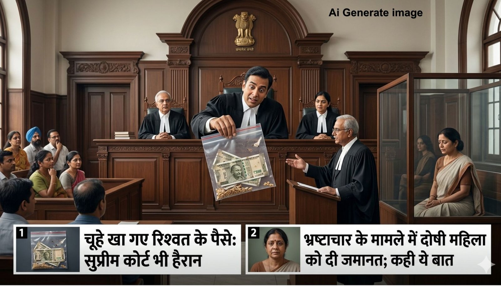 Supreme Court Shocked as ‘Rats Ate Bribe Money’, Grants Bail in Bihar Corruption Case