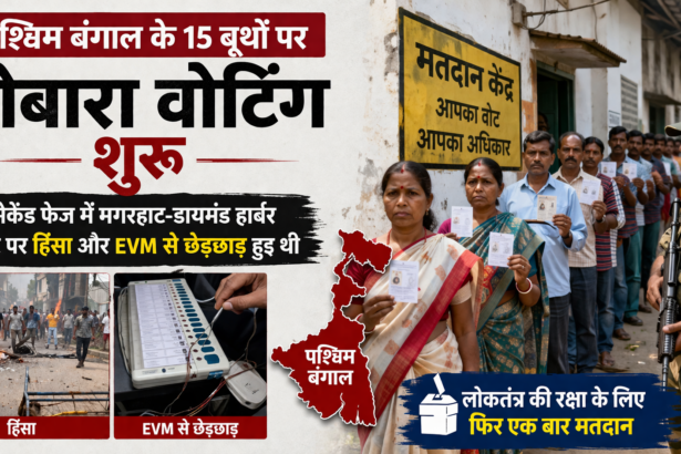 West Bengal Re-Poll 2026 at Diamond Harbour and Magurhat West Booths