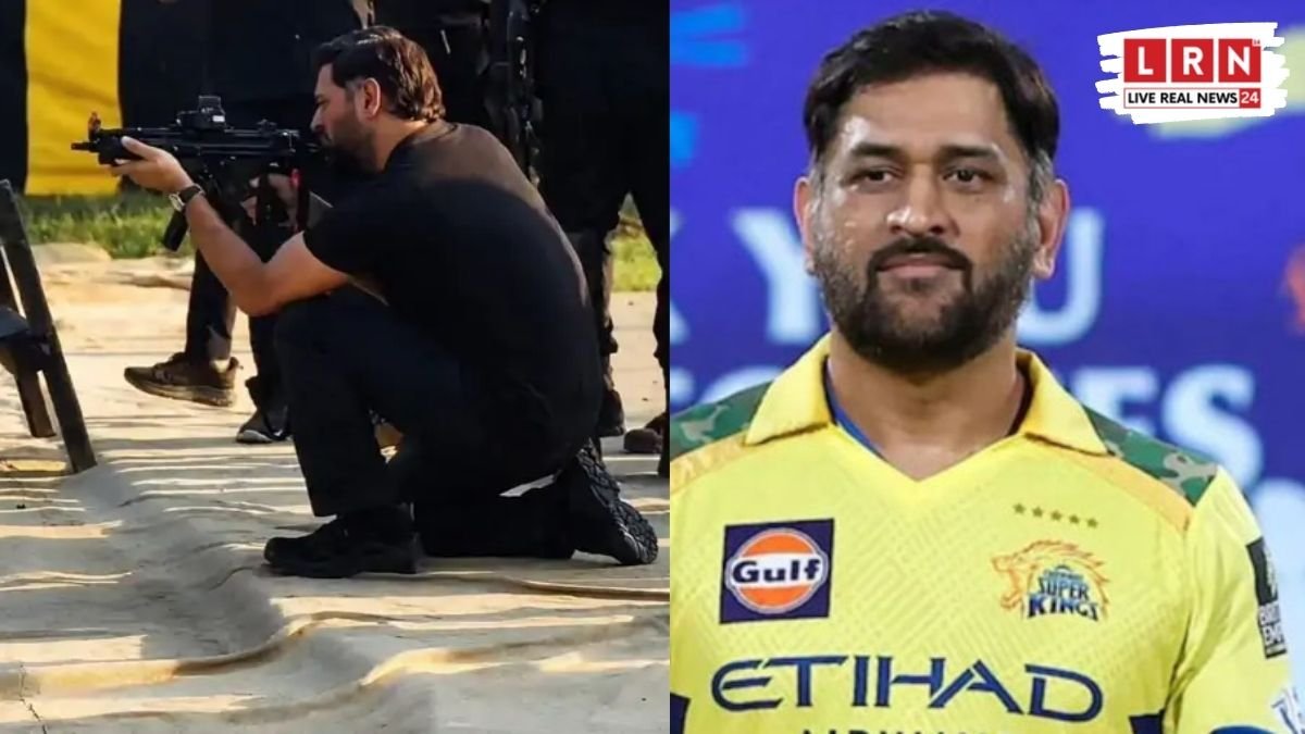 MS Dhoni Visits NSG Training Center in Chennai