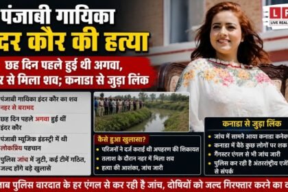 Punjabi Singer Inder Kaur Murder Case With Canada Connection