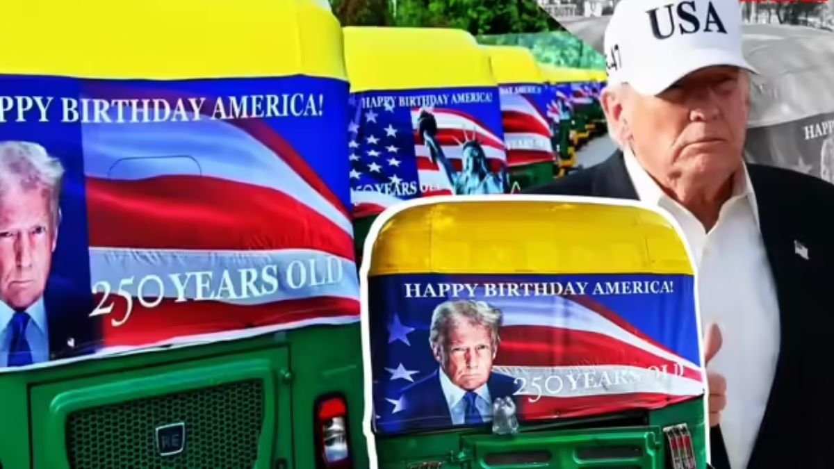 “दिल्ली की सड़कों पर क्यों छाए Donald Trump? ऑटो वालों को चाय का पैकेट देकर US Embassy चला रही अनोखा कैंपेन!”