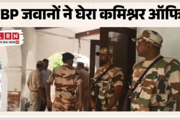 कानपुर में ‘खाकी बनाम सेना’ जैसा माहौल! ITBP जवानों ने कमिश्नर ऑफिस घेरा, मां का कटा हाथ लेकर पहुंचे इंसाफ मांगने