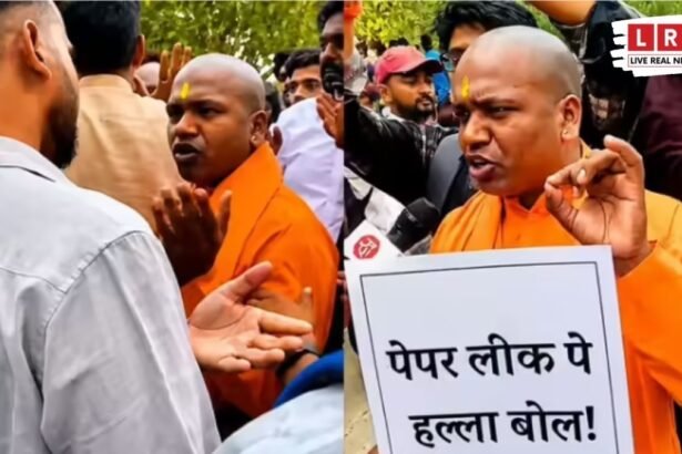 "कॉकरोच पार्टी के प्रदर्शन में पहुंचा रहस्यमयी ‘योगी टू’! छात्रों ने घेरा, अभिजीत दीपके के आंदोलन में मचा हंगामा"