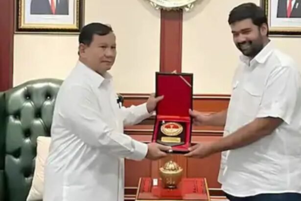 भारतीय मूल के कारोबारी गौरव श्रीवास्तव और इंडोनेशिया के राष्ट्रपति प्रबोवो सुबियांतो से जुड़ी कथित रक्षा सौदा धोखाधड़ी का सांकेतिक चित्र।