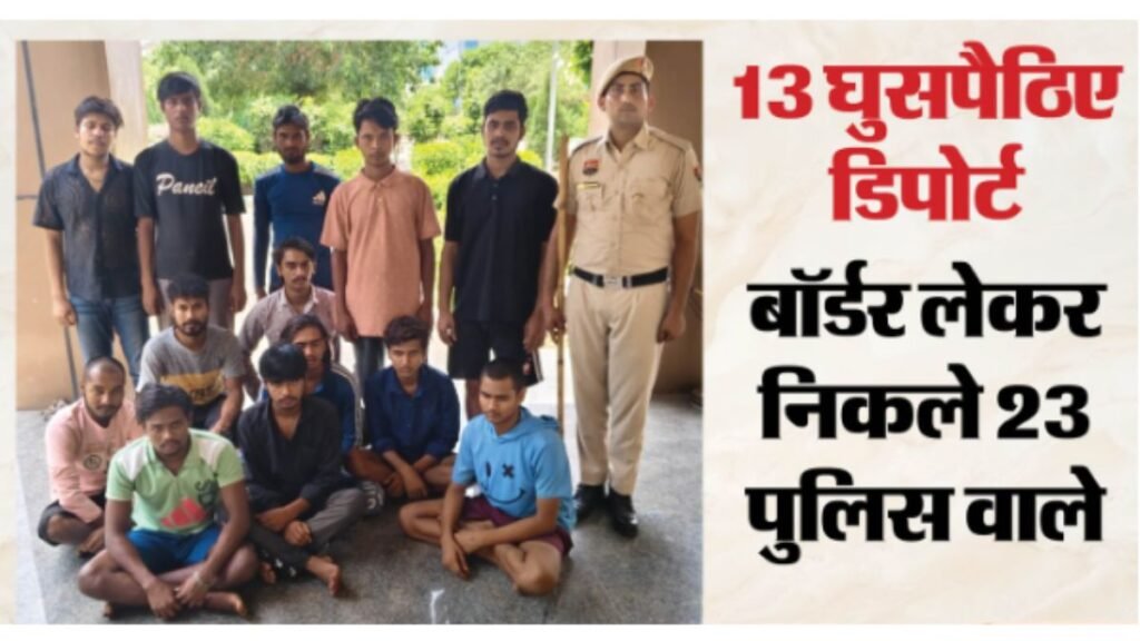 गुरुग्राम में बड़ा एक्शन! 13 बांग्लादेशी नागरिक हिरासत में, दस्तावेज नहीं मिले तो शुरू हुई डिपोर्ट प्रक्रिया