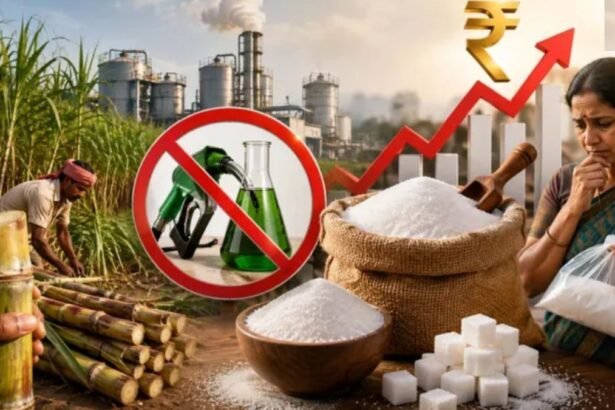 चीनी के दाम अचानक ₹55 के पार! सरकार ने एथेनॉल को बताया बेगुनाह, फिर किस वजह से महंगी हुई शक्कर?