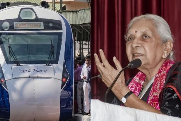 राज्यपाल आनंदीबेन पटेल जिस वंदे भारत में सवार थीं, उसी पर पथराव! सूरत के पास मचा हड़कंप, बाल-बाल बचीं
