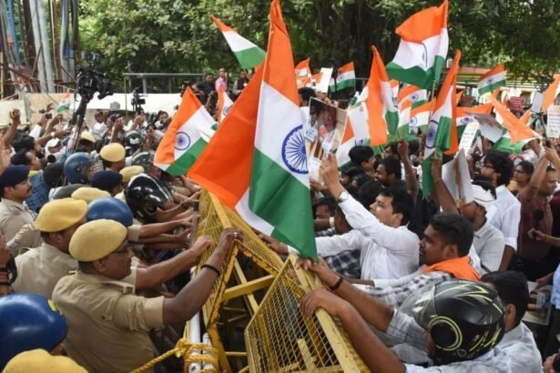 पटना में आरक्षण पर बड़ा प्रदर्शन! गांधी मैदान से लोकभवन तक मार्च की तैयारी, पुलिस ने जगह-जगह की बैरिकेडिंग