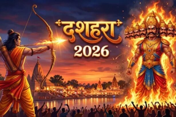 दशहरा 2026 पर रावण दहन, शस्त्र पूजा और विजयादशमी के शुभ मुहूर्त की जानकारी