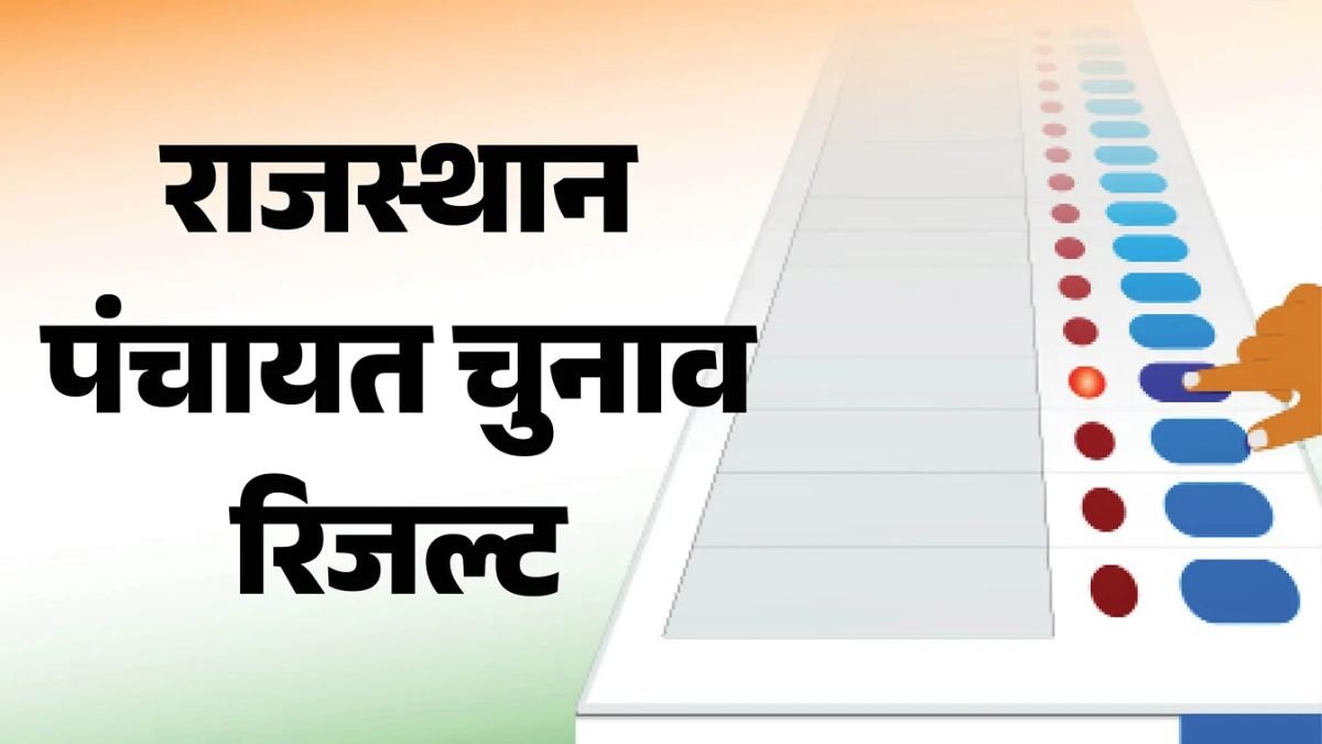 Rajasthan Panchayat Election Result 2026