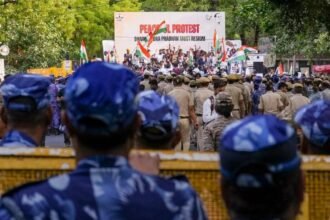 CJP Protest Against Gyanesh Kumar at Jantar Mantar